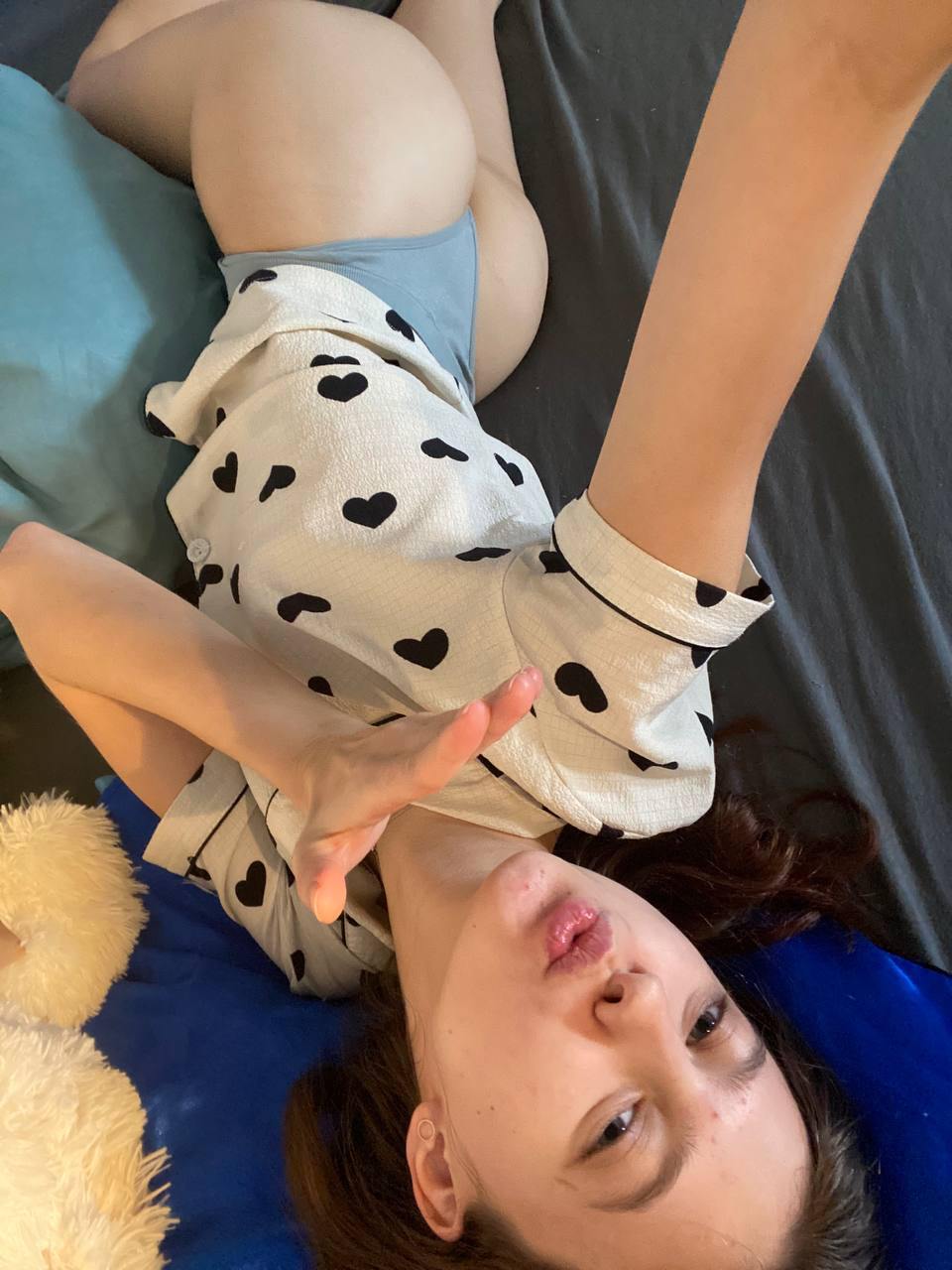 A cozy shot with Your princess — straight from Phnom Penh